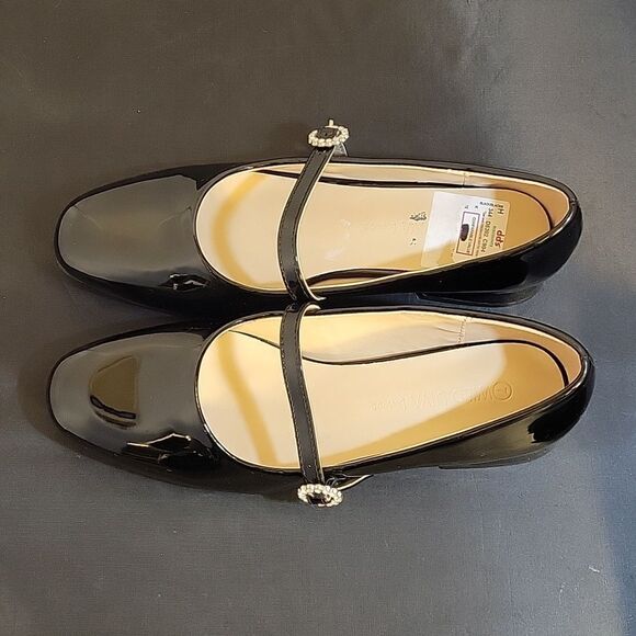 -BRAND NEW WILD DIVA LOUNGS ROUND TOE BLOCK HEELS MARY JANE SHOES - Picture 6 of 15